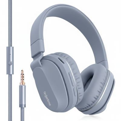 Audifono Bluetooh P2 FINGERTIME Tipo Bincha Color Celeste