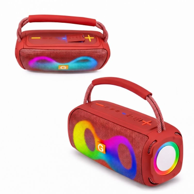 Parlante Bluetooth ET-313 de la marca LB con luces LED RGB miniatura 3