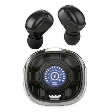  Audífonos inalámbricos marca M26 con tecnología Bluetooth 5.3, diseño de "chupón" miniatura 2