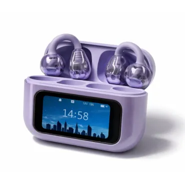 Audífonos M100 Tipo Arete con Pantalla Táctil Bluetooth 5.4 miniatura 3