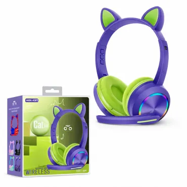 Audífonos Gamer Orejas de Gato AKZ-020 miniatura 3