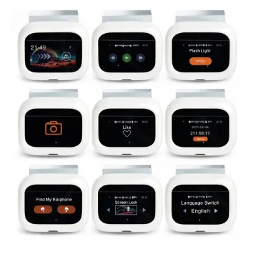 Audifono bluetooh YX29 Con Pantalla Inteligente miniatura 5