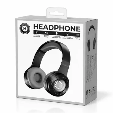 Audifono bluetooh KE-25 Luz RGB 10H  de Uso miniatura 2