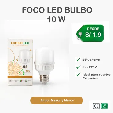 Foco LED Bulbo 10W Ediffer Ahorrador miniatura 2