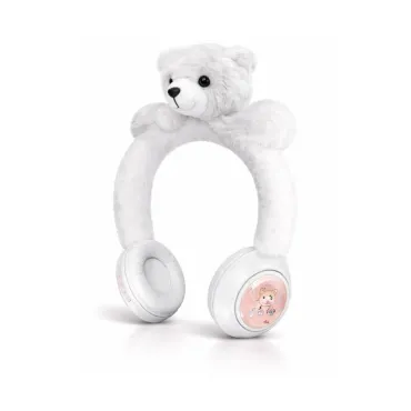 Audífonos Bluetooth WBK845 Diseño Peluche con Luces y Puerto Tipo C miniatura 3