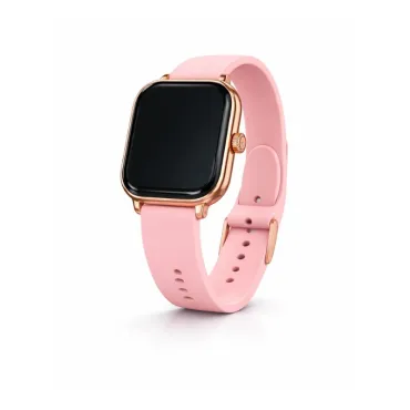 Reloj Inteligente AMC LED Exquisite Bracelet S10 Mini+ Rosa y Plata para Android y iOS miniatura 3