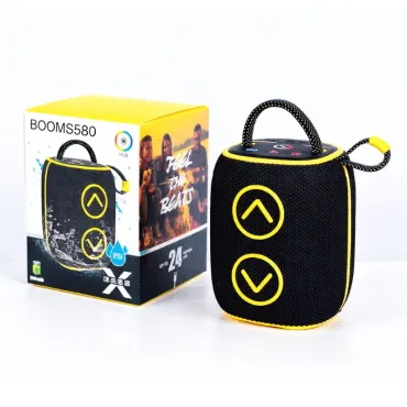 Parlante Bluetooth BOOM S580 Portátil 10W con Radio FM, USB y TF miniatura 3