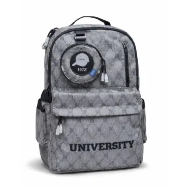 Mochila Juvenil University Multicolor con Diseño Moderno y Amplios Compartimentos