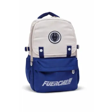 Mochila Urbana Fuencili Bicolor con Amplio Espacio y Bolsillos Laterales miniatura 2