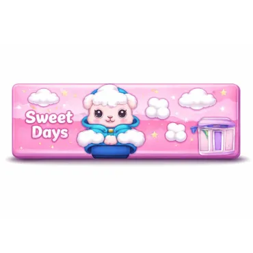 Cartuchera Escolar Kawaii para Niños con Tajador Integrado y Diseños Divertidos miniatura 2