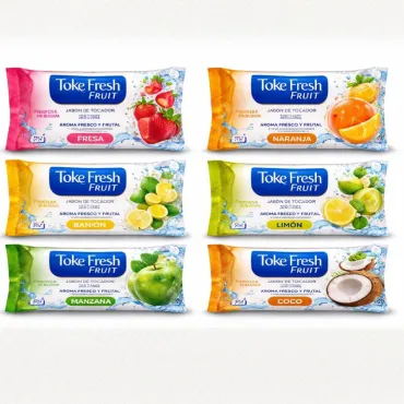 Jabón Toke Fresh Fruit 75 g Aroma Frutal con Frescura e Hidratación miniatura 3