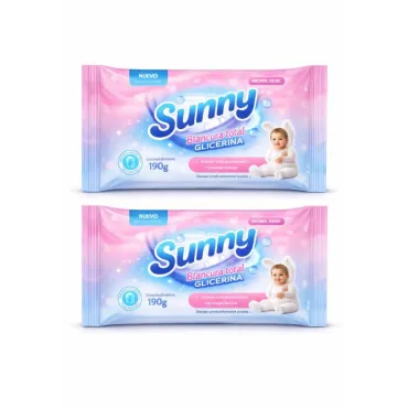Jabón de Ropa Sunny Aroma Bebé con Glicerina y Blancura Total miniatura 3