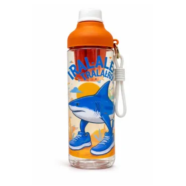 Tomatodo Brainrot 750 ml para Niños con Chupón y Correa de Mano