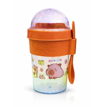 Tomatodo Térmico 1200 ml de Acero Inoxidable con Asa y Cañita