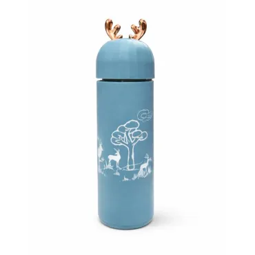 Tomatodo Naturaleza 380 ml de Vidrio con Tapa Hermética y Asa. miniatura 2