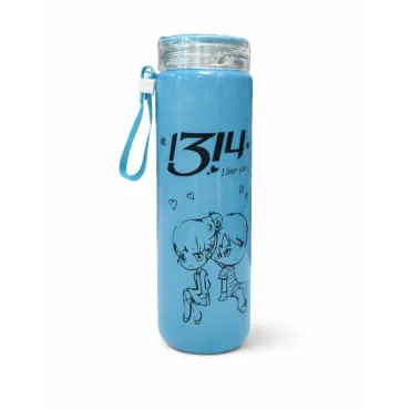 Botella Tomatodo 314 de Vidrio 450 ml para Oficina, Escuela y Gimnasio