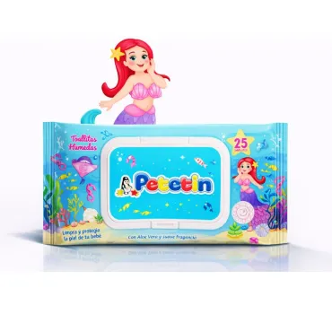 Toallitas Húmedas Petetín 25 Unidades con Tapa Abre Fácil miniatura 2