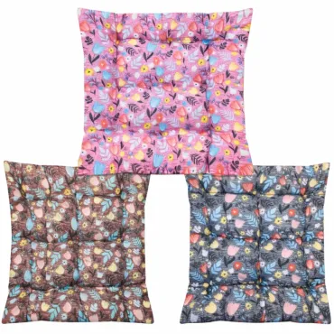 COJÍN PARA SILLA TULIPANES