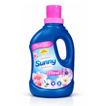 Suavizante de Ropa Sunny 1 Litro | Aroma Floral y Bebé miniatura 2