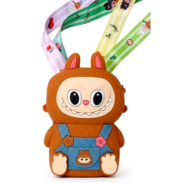 Morralito de Silicona Labubu para Niños miniatura 2