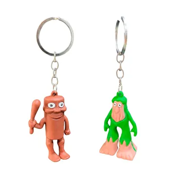 Llaveros Brain Rot Clásicos de Cadena Jumko