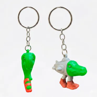 Llaveros Brain Rot Clásicos de Cadena Jumko miniatura 2