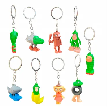 Llaveros Brain Rot Clásicos de Cadena Jumko miniatura 3