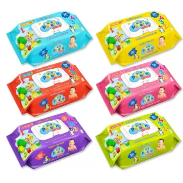 Toallitas Húmedas Suave Petepin (120 Unidades) con Aloe Vera y Tapa Rígida miniatura 3