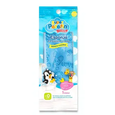 Esponja para Bebé Súper Petetín | Extra Suave con Diseños Kawaii