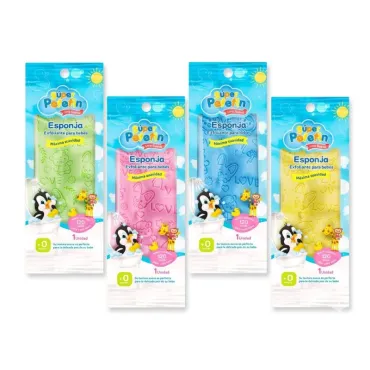Esponja para Bebé Súper Petetín | Extra Suave con Diseños Kawaii miniatura 3