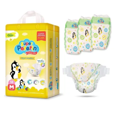 Pañales Super Petetín Súper Premium Talla M - 12 Horas de Protección miniatura 3