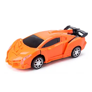 Juguete Carro Transformer Deportivo 2 en 1 con Luz y Sonido miniatura 2