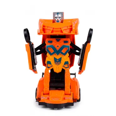 Juguete Carro Transformer Deportivo 2 en 1 con Luz y Sonido miniatura 3