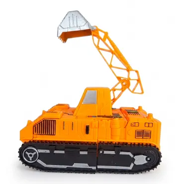 Juguete Excavadora Transformer Maquinaria Pesada con Luz y Sonido miniatura 2