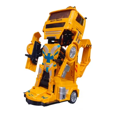 Juguete Camión de Construcción Transformer Jumbo con Luz y Sonido miniatura 3