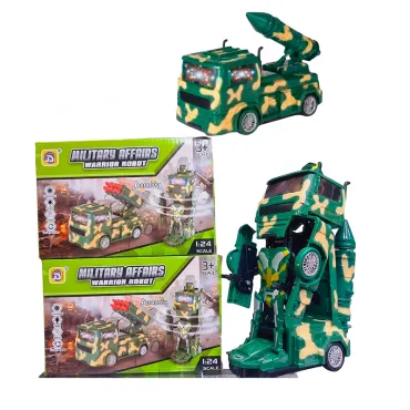 Juguete Camión Militar Misilero Transformer Jumbo Luz y Sonido