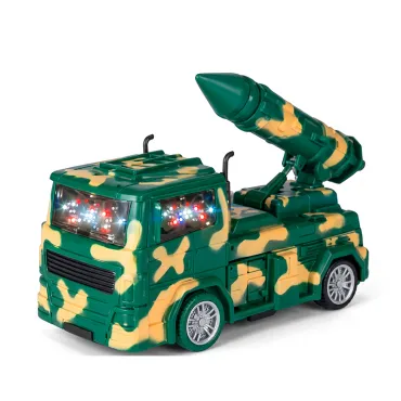 Juguete Camión Militar Misilero Transformer Jumbo Luz y Sonido miniatura 2