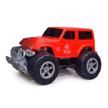 Juguete Carro Transformer Jeep 4x4 Llantón con Luz y Sonido miniatura 3