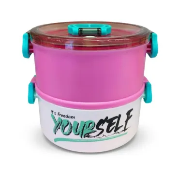 Taper Térmico Yourself Bean 1.2L | Lonchera de 2 Niveles con Cubierto miniatura 2