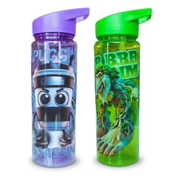 Tomatodo Brainrot A-750 ML | Botella Urbana para Escuela y Deporte miniatura 3