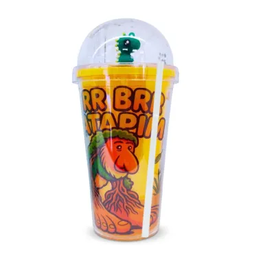 Tomatodos Brainrot 750 ML - Botellas Deportivas con Asa Ergonómica