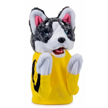 Juguete Peluche Lobo Boxeador Interactivo con Sonido