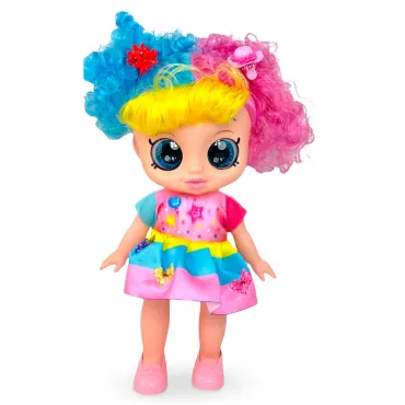 Muñeca Sweet Doll Interactiva Cabello de Colores