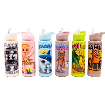 Tomatodo Infantil Tralaleros 400 ml con Sorbete y Asa miniatura 3