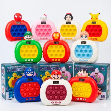 Consola de Juego Pop It Digital Electrónico Personajes Español 999 Niveles miniatura 2