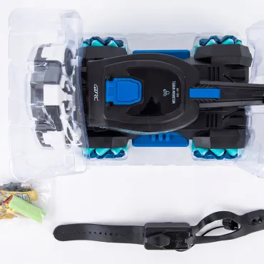Tanque a Control Remoto 4x4 Lanza Hidrogel Dual con Pulsera miniatura 2
