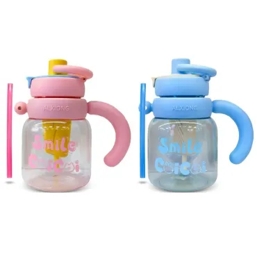 Tomatodos Infantiles Smile Coicoi 750ml - Botellas con Muñeco 3D y Asa miniatura 3