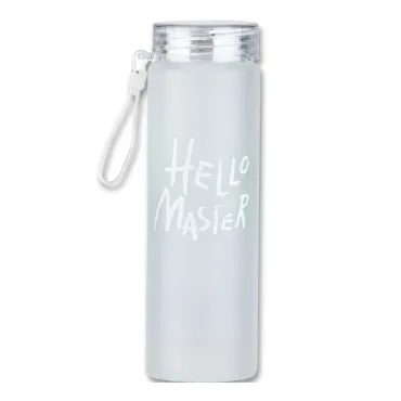 Tomatodo Hello Master 400ml | Botella Frosted con Correa de Mano miniatura 2