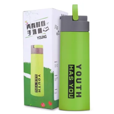 Tomatodo de Vidrio Youth 450ml - Botella Deportiva con Asa