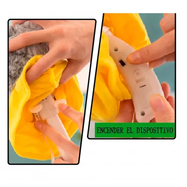 Peluche Perro Husky Boxeador Kung Fu con Sonido miniatura 3